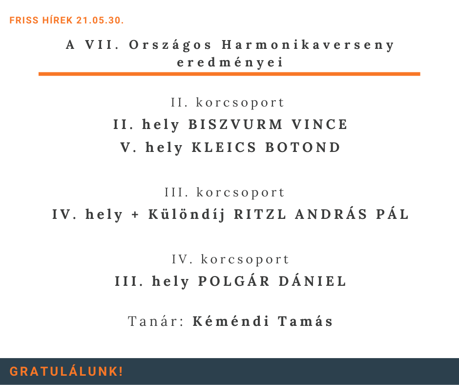 VII Orsz Harmonikaverseny